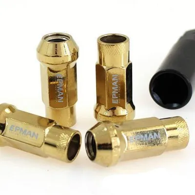 Nakrętki M12x1.5 Stal 48mm EPMAN Gold Stożek