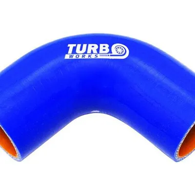 Kolanko 90st TurboWorks Pro Blue 84mm