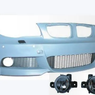 Zderzak bmw e82/e88 04-11 m-technik z pdc+sra halogeny