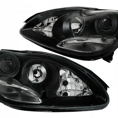 Lampy przednie Mercedes S-Class W220 Smoke Black S