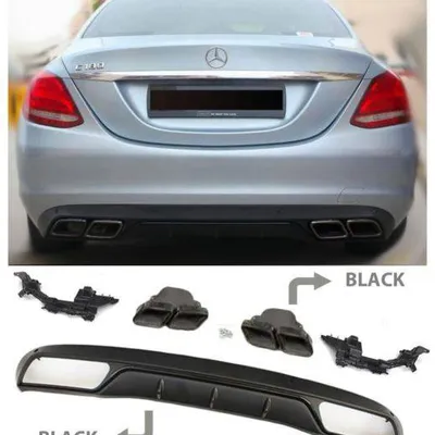 Dyfuzor mercedes w205 look amg c63 standard