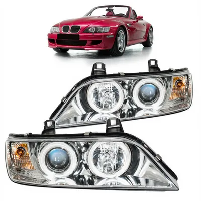 Zestaw Lamp Halogenowych Chrome CCFL BMW Z3 E36 1996-2002