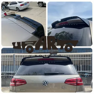 Lotka skrzydło Gloss Black VW GOLF VII 2012-2019