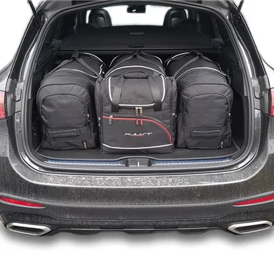 Mercedes-benz glc mhev 2022+ torby do bagażnika 4 szt