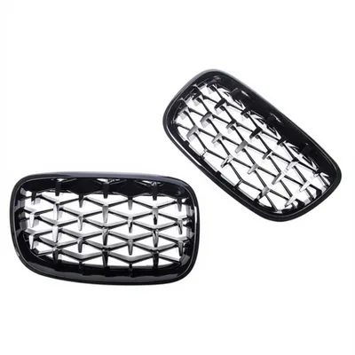 Grill sportowy Black Gloss Black BMW X6 E71 E72 X5 E70 2007-2013