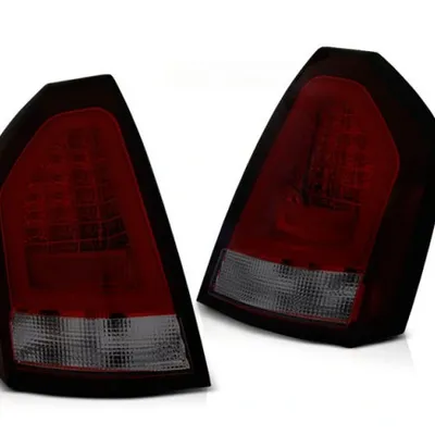 Lampy diodowe chrysler 300c 05-08 red smoke led
