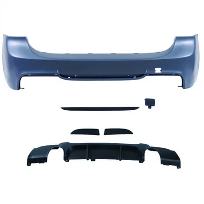Tylny zderzak sport zestaw z dyfuzorem BMW 3 E91 2005-2011