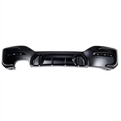 Tylny dyfuzor Matt Black  BMW 1 (F20, F21) Hatchback Facelift 2015-2019