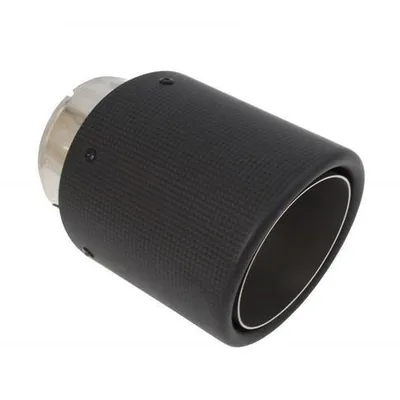 Końcówka tłumika 101mm wejście 76mm Carbon Mat