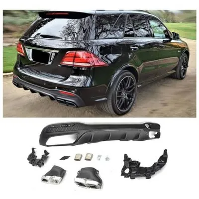 Dyfuzor końcówki chrom mercedes gle w166 look amg