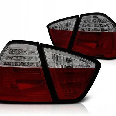 Lampy diodowe Bmw E90 05-08 red smoke led bar