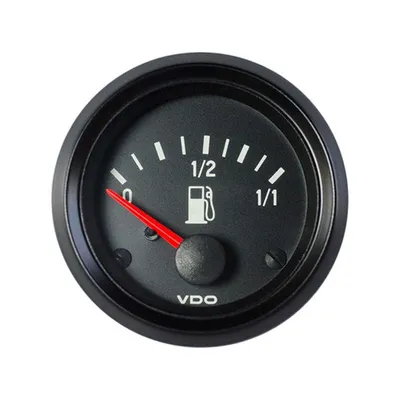 Wskaźnik poziomu paliwa VDO rurowy 52mm 12V