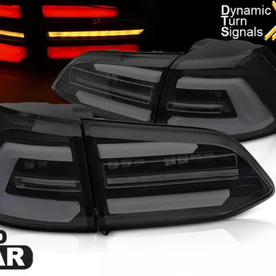 Lampy tylne diodowe LED Black Smoke VW Golf VII Variant 2017–2019