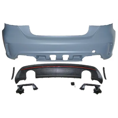 Tylny zderzak sport zestaw z dyfuzorem MERCEDES A-Class W176 przed liftem 2012-2015