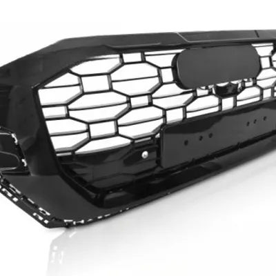 GRILL Atrapa Sport Style Gloss Black Audi Q8 (2018-2023)