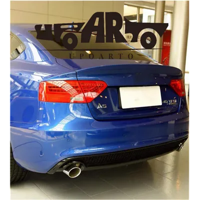 Lotka Lip Spoiler Gloss Black AUDI A5 2009-2016