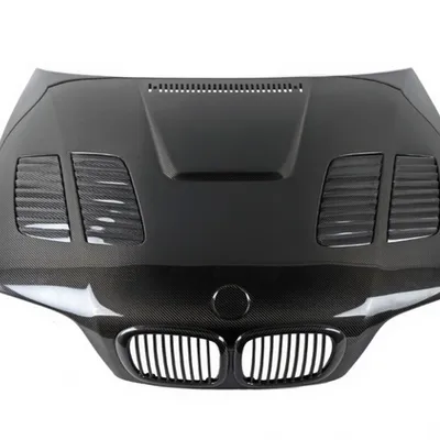 Carbon maska z wlotem BMW 3 E46 przed liftem 1999-2003