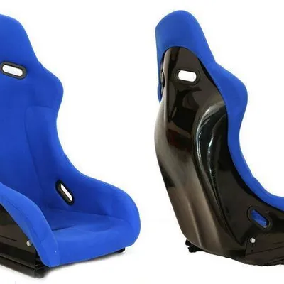 Fotel sportowy GTR Plus Welur Blue