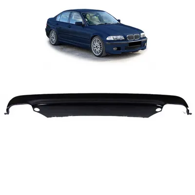 Tylny dyfuzor Matt Black BMW 3 E46 1997-2005