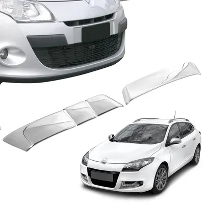 Listwy atrapy zderzaka przedniego Renault Megane Grandtour PRE-FL 2009-2012