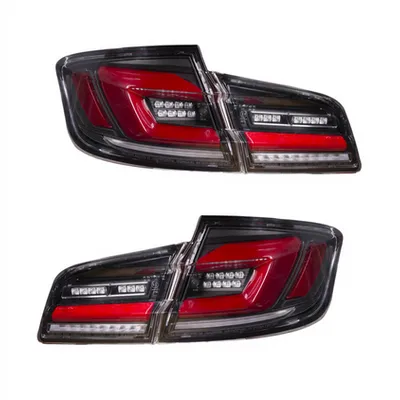 Zestaw Lamp Tylnych Dynamic LED Black BMW 5 F10 2010-2017