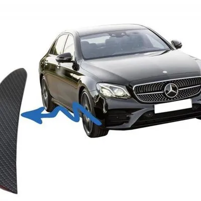 Splitter mercedes e-klasa w213 e43 e53 amg carbon