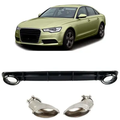 Dyfuzor audi a6 c7 11-14 look carbon rs6