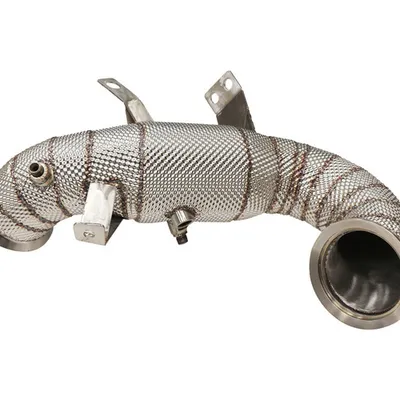 Downpipe Mercedes Benz A45 A45S 19+ M139 W177 + Heat Shield