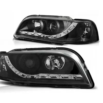 Lampy volvo s40/v40 96-00 daylight soczewki black