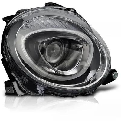 Lampa przednia prawa do Fiat 500 15- TYC