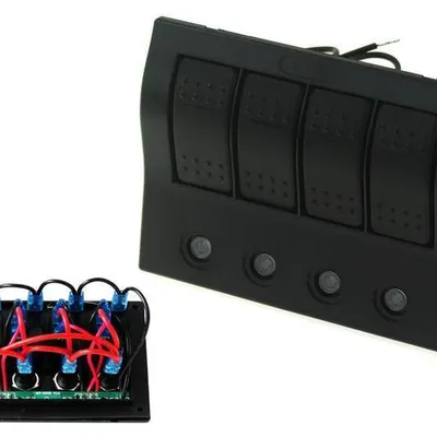 Przełączniki 12/24V IP68 (ON)-OFFx1, ON-OFFx3, 2B 5A, 1B 10A, 1B 15A