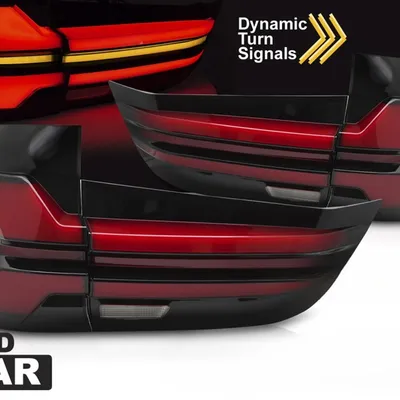 Lampy tylne LED BMW X5 F15 2013–2018 z dynamicznym kierunkowskazem