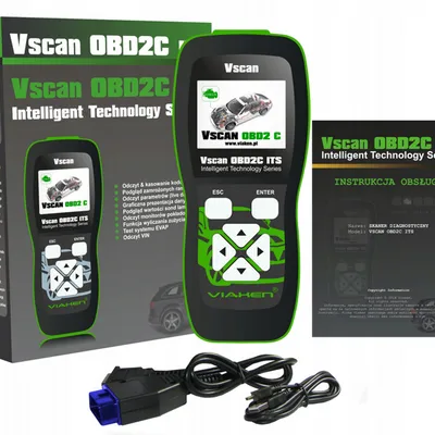 Skaner interfejs VSCAN OBD2C ITS CAN UDS J.POLSKI