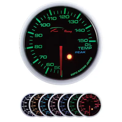 Zegar DEPO SKPK 52mm - Oil Temp