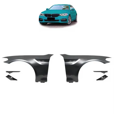 Zestaw błotników przednich z bocznymi otworami wentylacyjnymi Carbon BMW 5 G30 G31 2016-obecnie