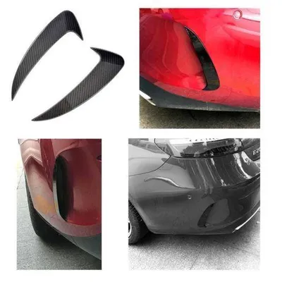 Amg aero flaps tył mercedes c238 a238 carbon