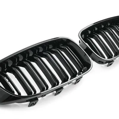 Grill (nerki) bmw f34 13- m-optik czarny matt
