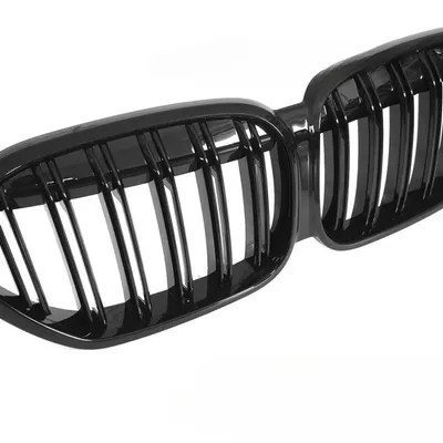 Grill Sport Glossy Black Double Bar do BMW X1 F48 LCI 2020–2022