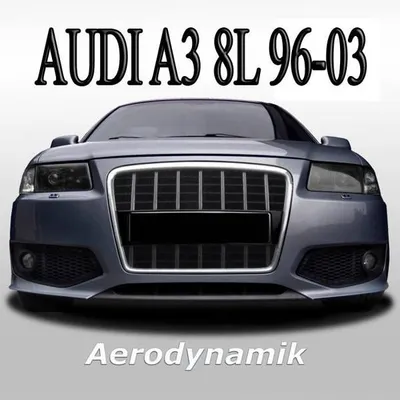 Zderzak przedni audi a3 96-03 chrom grill