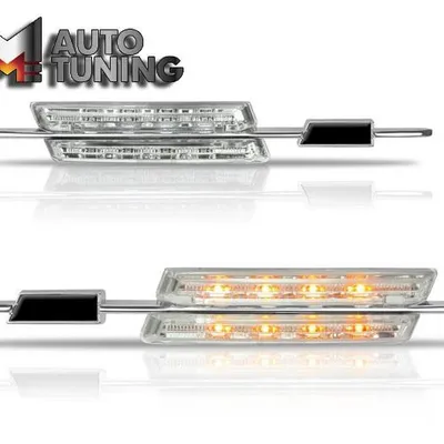 Kierunki led bmw e46 02-05 4 drzwi chrom sport loo