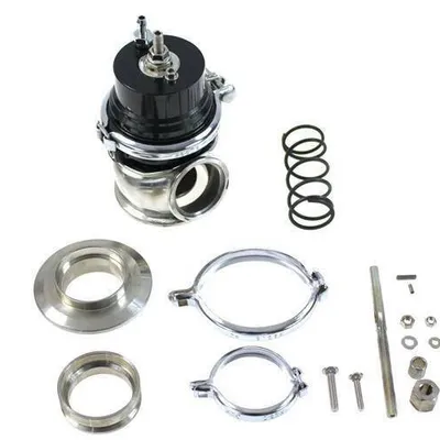 Wastegate zewnętrzny TurboWorks 50mm 1,6 Bar V-Band Black
