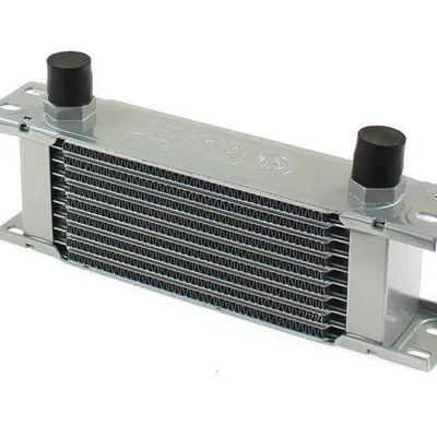 Chłodnica Oleju TurboWorks Setrab Line 10-rzędowa 190x75x50 AN10 silver