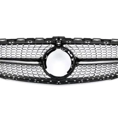 Grill mercedes w205 18-21 kamera 360 diamant