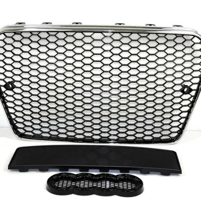 Grill audi a5 12-16 look rs5 chrom-black