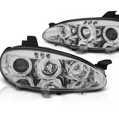 Lampy Przednie Chrome Ringi Do Mazda Mx5 01-05