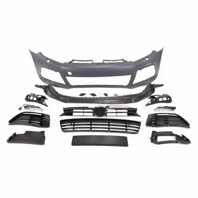 Przedni zderzak sport SRA Grille LED DRL VW GOLF VI 2008-2012