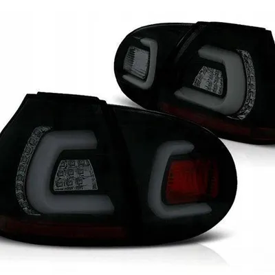 Lampy diodowe nowe Vw Golf V 5 black smoke led bar