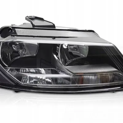 Lampa prawa reflektor black do Audi A3 8P 08-12