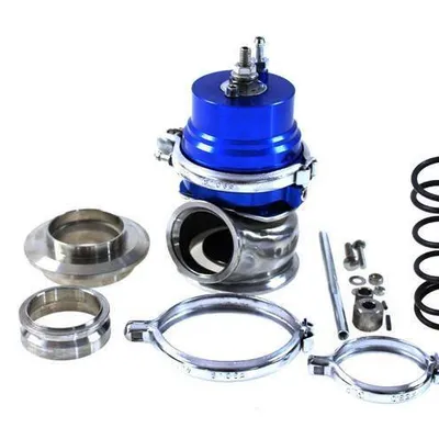Wastegate zewnętrzny TurboWorks 50mm 1,6 Bar V-Band Blue