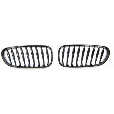 Grill sportowy pojedyncze żeberka Gloss Black BMW Z4 E85 Z4 E86 2002-2008